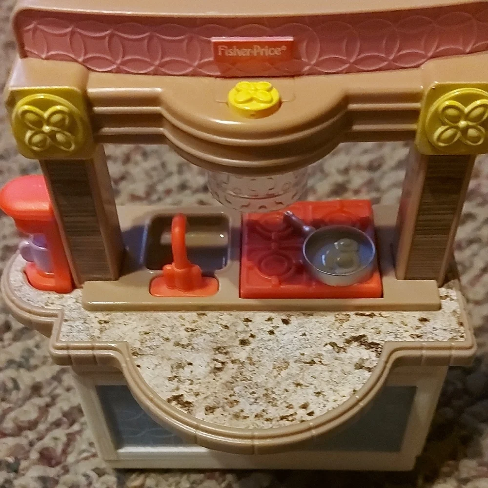 Fisher-Price Colorful Kitchen Set . - Picture 3 of 4
